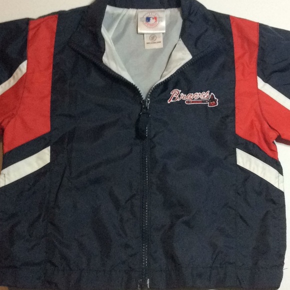 Genuine Merchandise Other - Atlanta Braves 3T Windbreaker Blue Red White